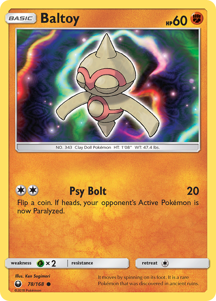 Baltoy (78/168) [Sun & Moon: Celestial Storm] | Gear Gaming Bentonville