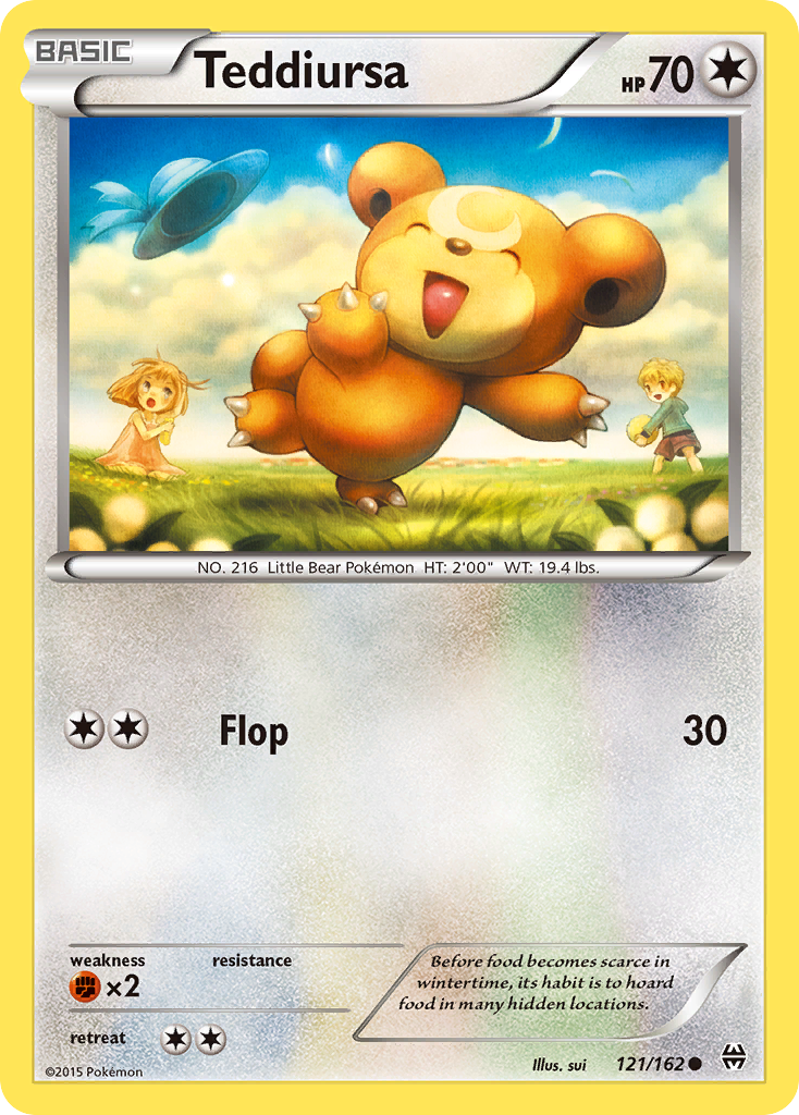 Teddiursa (121/162) [XY: BREAKthrough] | Gear Gaming Bentonville