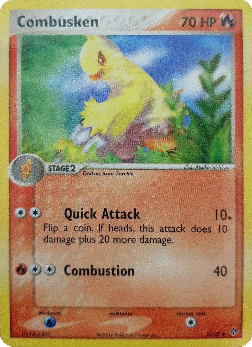 Combusken (25/97) [EX: Battle Stadium] | Gear Gaming Bentonville