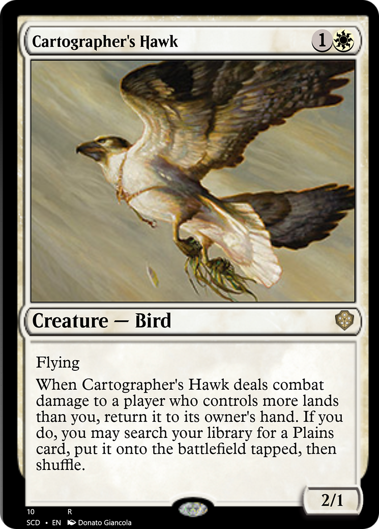 Cartographer's Hawk [Starter Commander Decks] | Gear Gaming Bentonville