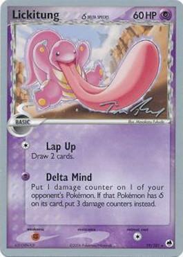 Lickitung (19/101) (Delta Species) (Legendary Ascent - Tom Roos) [World Championships 2007] | Gear Gaming Bentonville