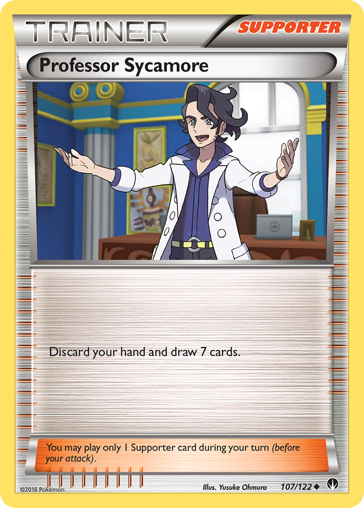 Professor Sycamore (107/122) [XY: BREAKpoint] | Gear Gaming Bentonville