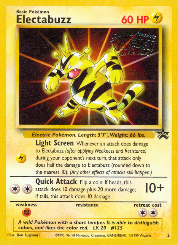 Electabuzz (2) [Wizards of the Coast: Black Star Promos] | Gear Gaming Bentonville