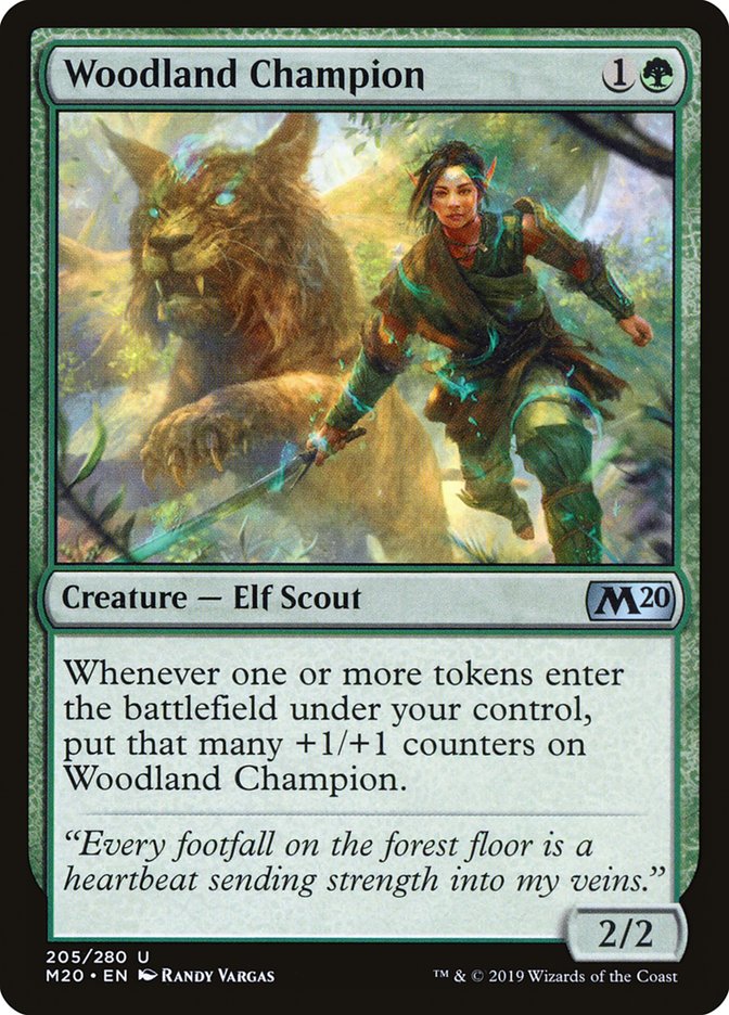 Woodland Champion [Core Set 2020] | Gear Gaming Bentonville