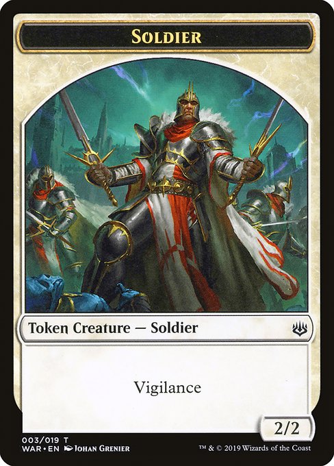 Soldier Token [War of the Spark] | Gear Gaming Bentonville