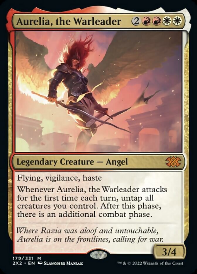 Aurelia, the Warleader [Double Masters 2022] | Gear Gaming Bentonville