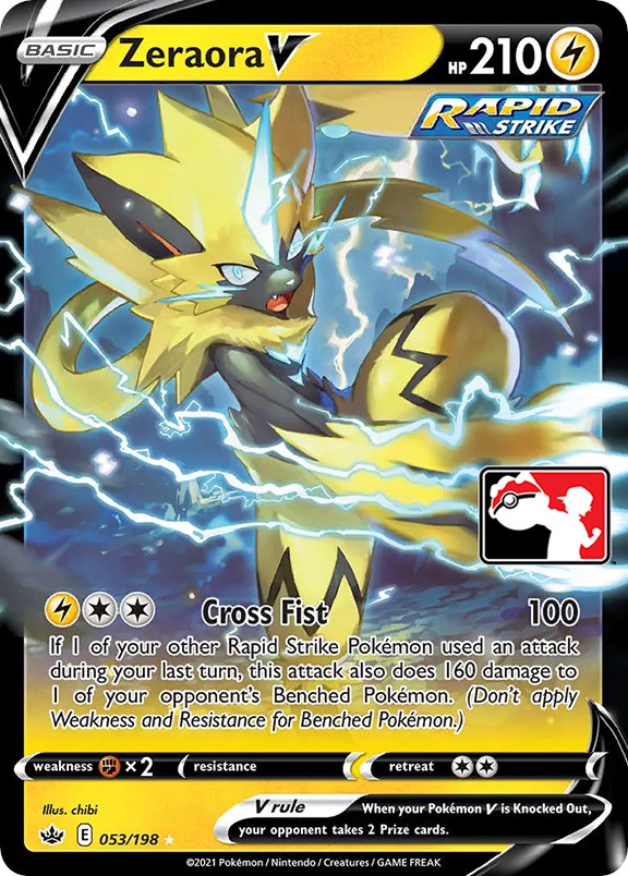 Zeraora V (053/198) [Prize Pack Series One] | Gear Gaming Bentonville