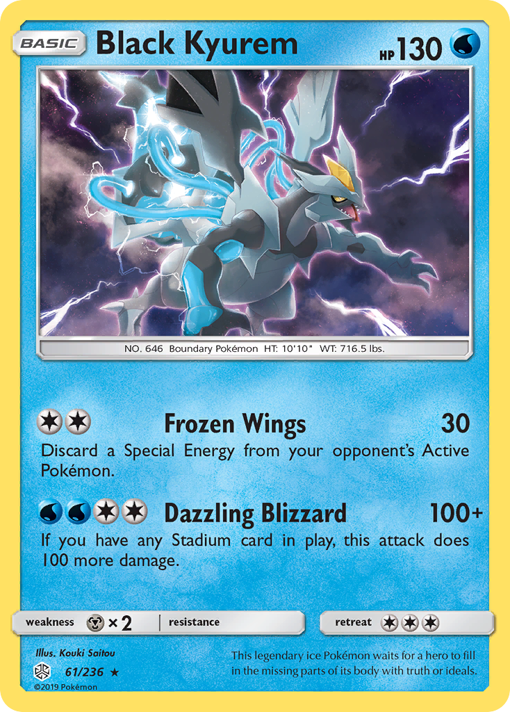 Black Kyurem (61/236) [Sun & Moon: Cosmic Eclipse] | Gear Gaming Bentonville