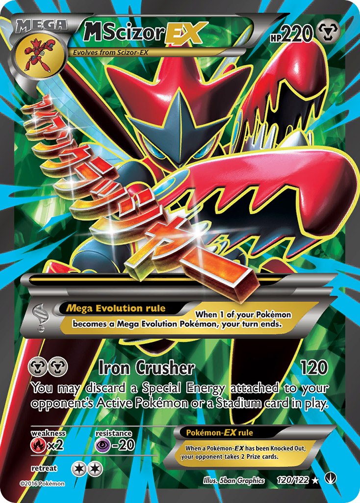 M Scizor EX (120/122) [XY: BREAKpoint] | Gear Gaming Bentonville