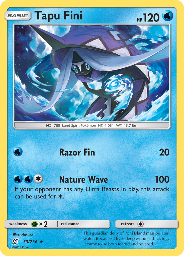 Tapu Fini (53/236) [Sun & Moon: Unified Minds] | Gear Gaming Bentonville