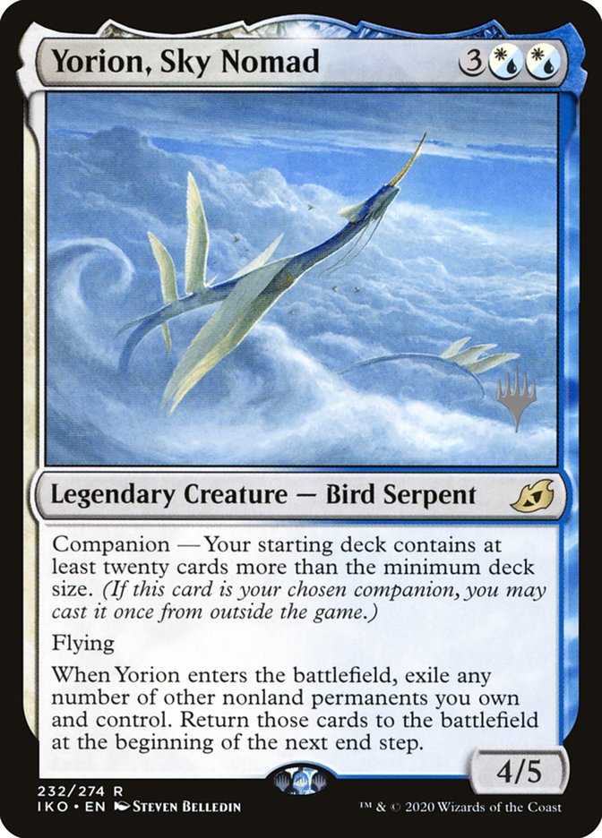 Yorion, Sky Nomad (Promo Pack) [Ikoria: Lair of Behemoths Promos] | Gear Gaming Bentonville