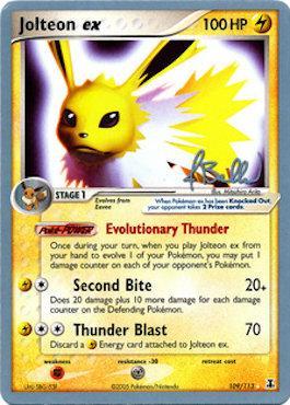 Jolteon ex (109/113) (Eeveelutions - Jimmy Ballard) [World Championships 2006] | Gear Gaming Bentonville