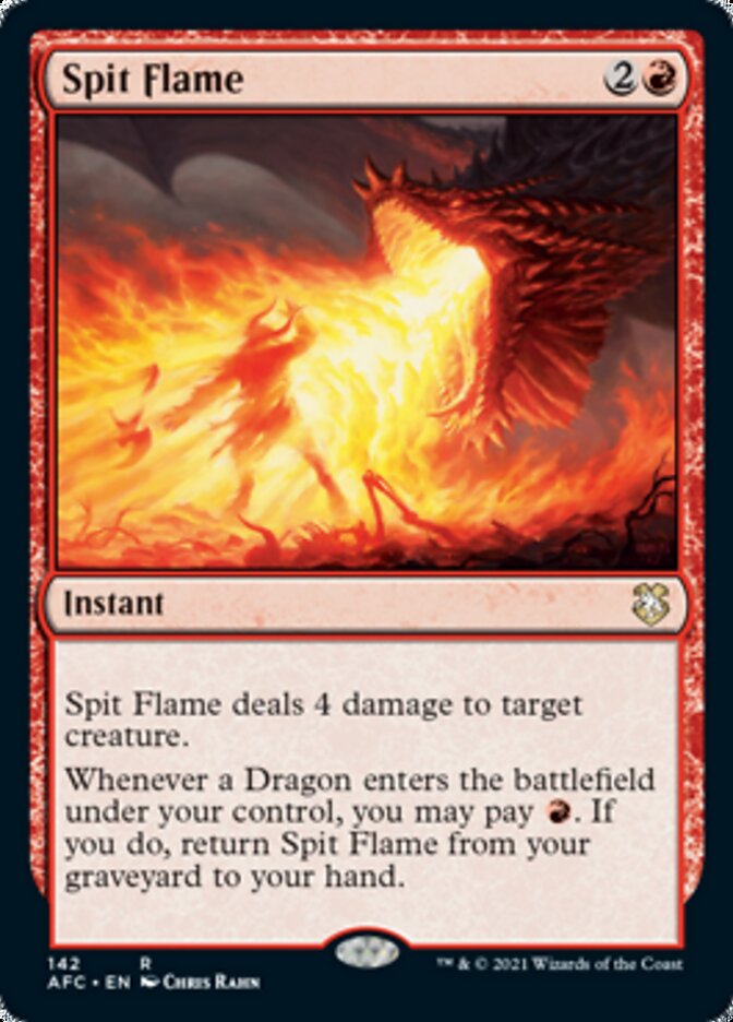 Spit Flame [Dungeons & Dragons: Adventures in the Forgotten Realms Commander] | Gear Gaming Bentonville