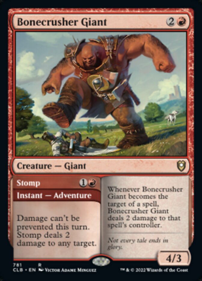 Bonecrusher Giant // Stomp [Commander Legends: Battle for Baldur's Gate] | Gear Gaming Bentonville