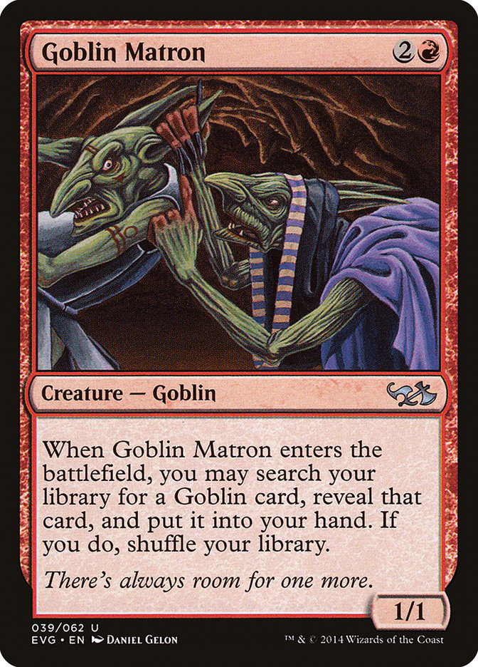 Goblin Matron (Elves vs. Goblins) [Duel Decks Anthology] | Gear Gaming Bentonville