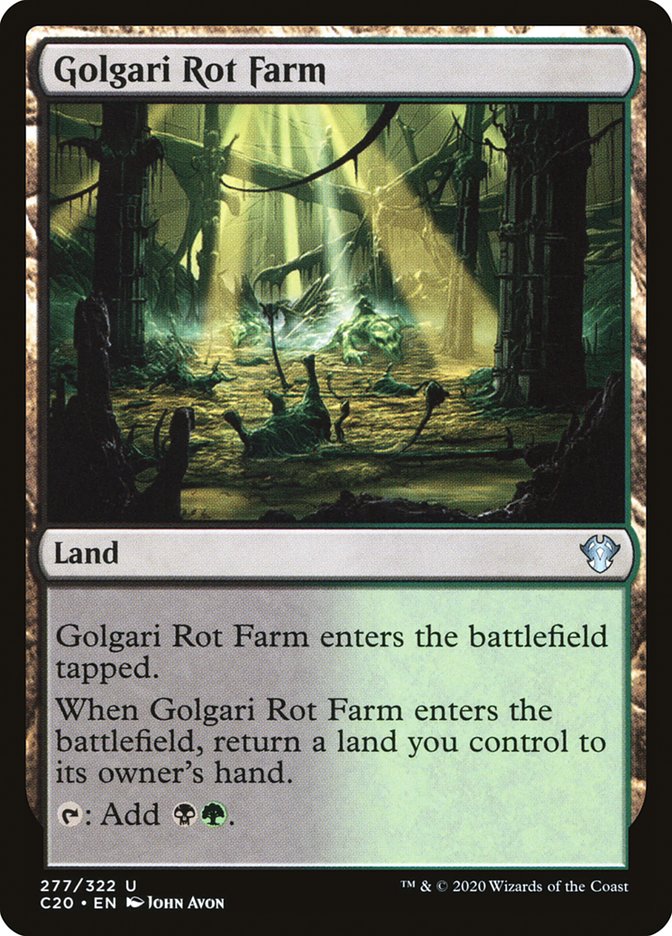 Golgari Rot Farm [Commander 2020] | Gear Gaming Bentonville