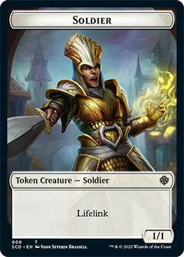 Insect // Soldier Double-Sided Token [Starter Commander Decks] | Gear Gaming Bentonville