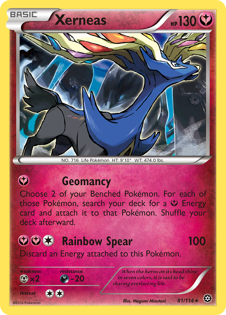 Xerneas (81/114) [XY: Steam Siege] | Gear Gaming Bentonville