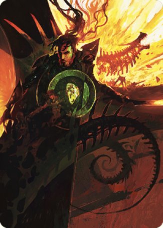 Mishra's Command Art Card [The Brothers' War Art Series] | Gear Gaming Bentonville
