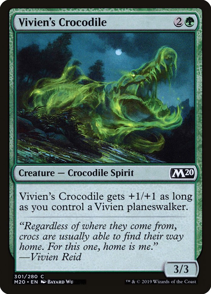 Vivien's Crocodile [Core Set 2020] | Gear Gaming Bentonville