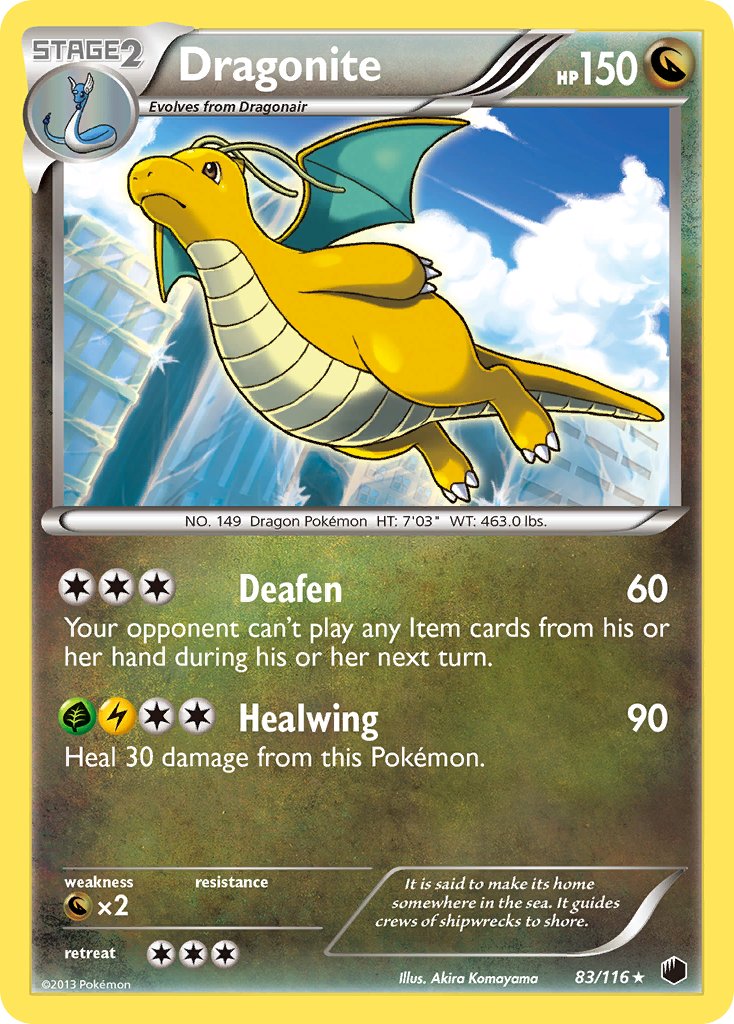 Dragonite (83/116) (Cosmos Holo) (Blister Exclusive) [Black & White: Plasma Freeze] | Gear Gaming Bentonville