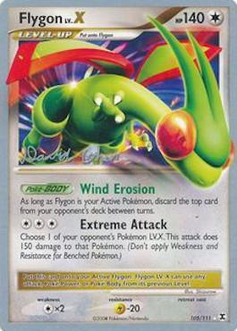 Flygon LV.X (105/111) (Stallgon - David Cohen) [World Championships 2009] | Gear Gaming Bentonville