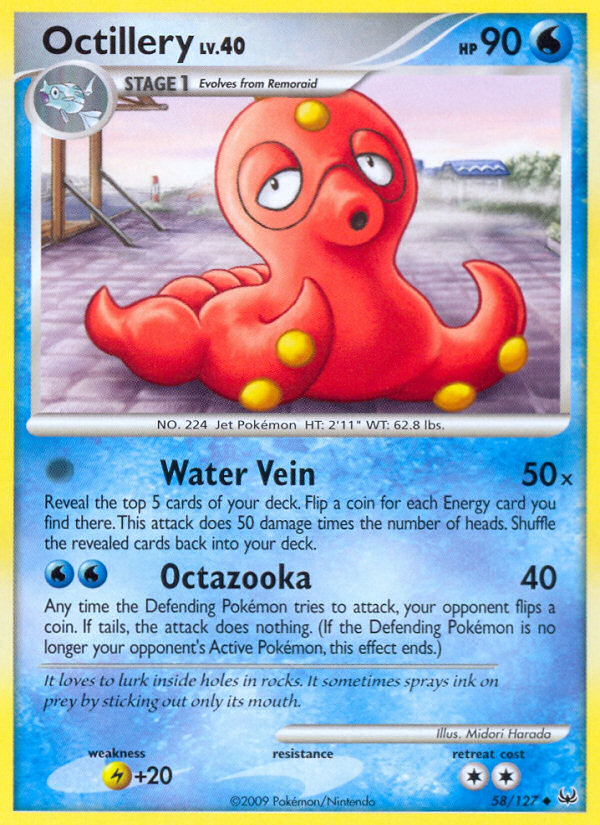 Octillery (58/127) [Platinum: Base Set] | Gear Gaming Bentonville