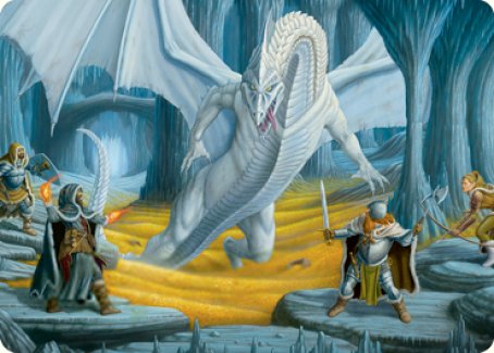 Cave of the Frost Dragon Art Card [Dungeons & Dragons: Adventures in the Forgotten Realms Art Series] | Gear Gaming Bentonville