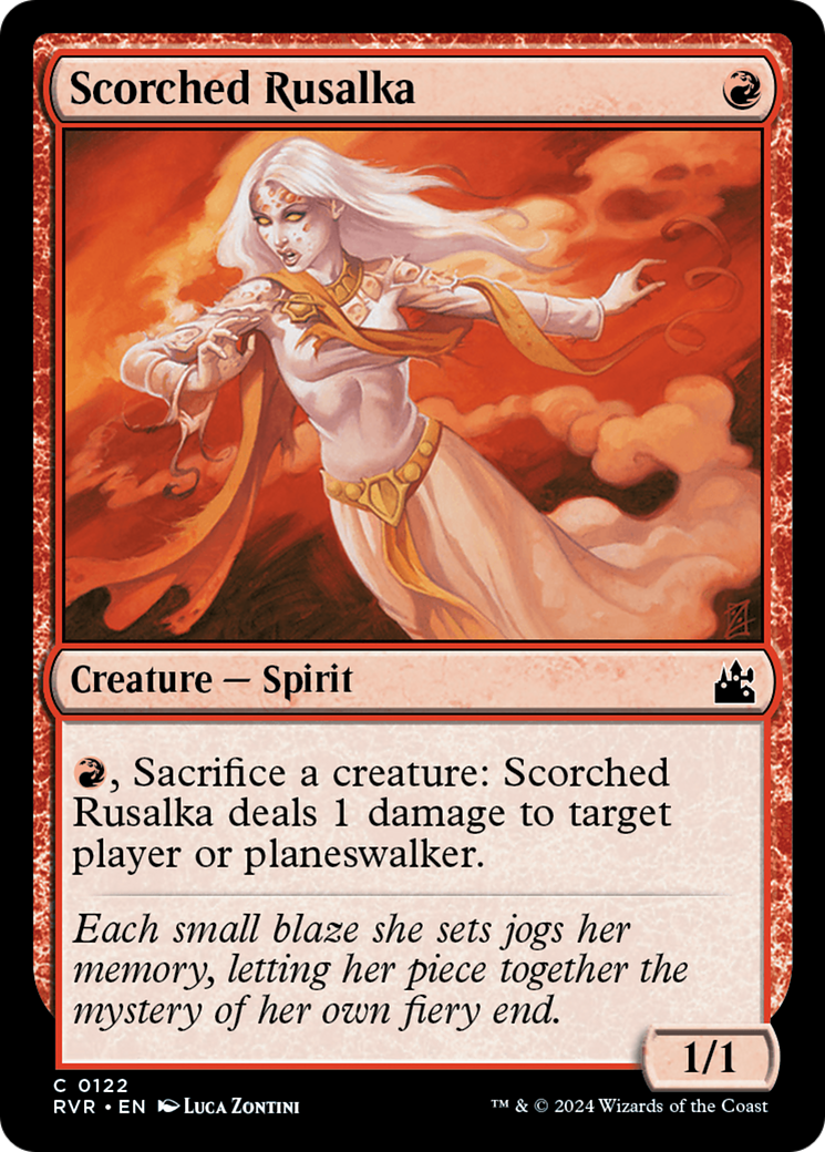 Scorched Rusalka [Ravnica Remastered] | Gear Gaming Bentonville