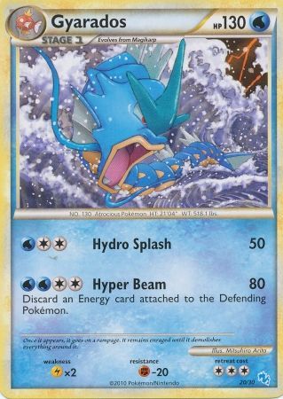 Gyarados (20/30) [HeartGold & SoulSilver: Trainer Kit - Gyarados] | Gear Gaming Bentonville