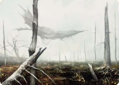 Swamp Art Card [Dominaria United Art Series] | Gear Gaming Bentonville