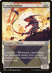 Canyon Jerboa (Showcase) [Zendikar Rising] | Gear Gaming Bentonville