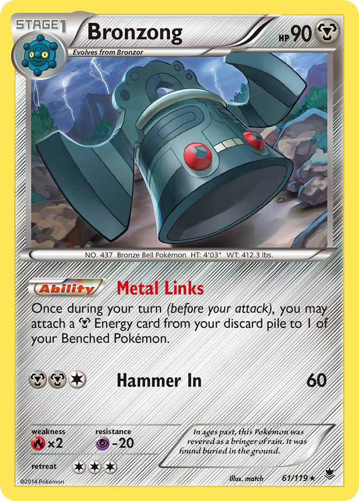 Bronzong (61/119) [XY: Phantom Forces] | Gear Gaming Bentonville