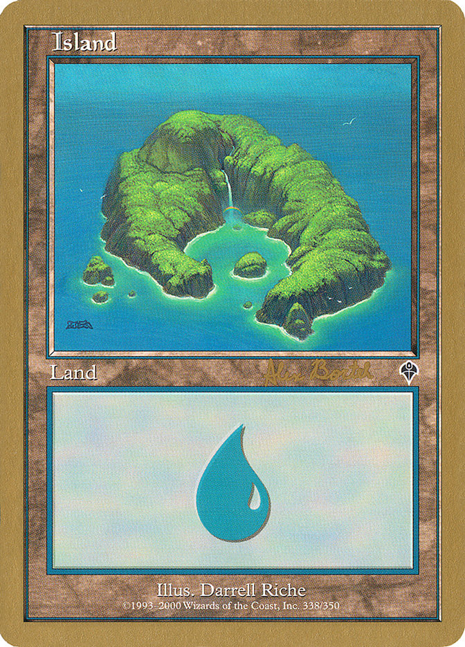 Island (ab338) (Alex Borteh) [World Championship Decks 2001] | Gear Gaming Bentonville