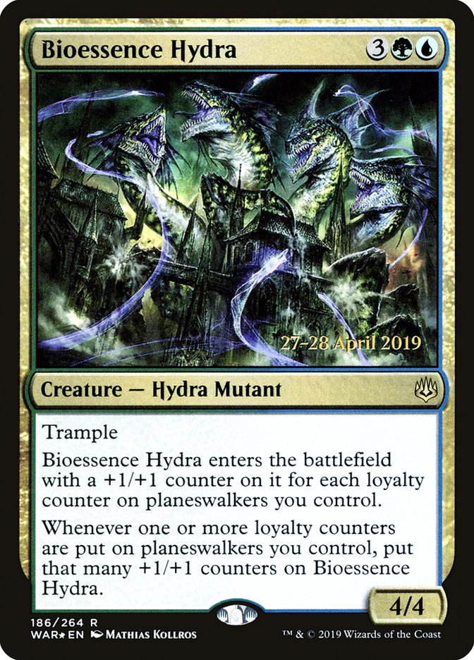 Bioessence Hydra  [War of the Spark Prerelease Promos] | Gear Gaming Bentonville