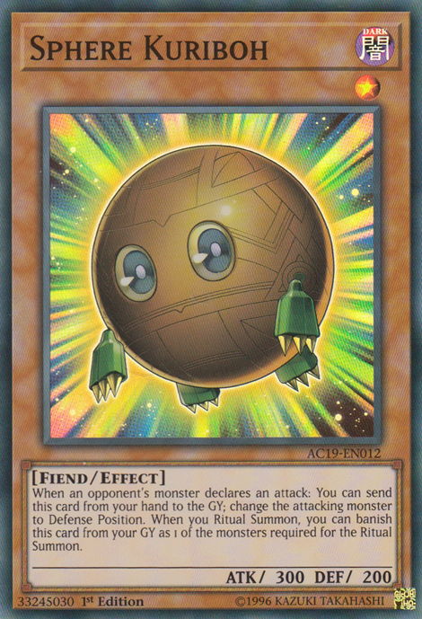 Sphere Kuriboh [AC19-EN012] Super Rare | Gear Gaming Bentonville