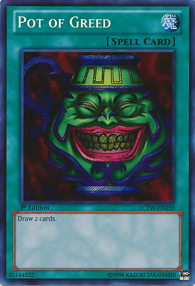 Pot of Greed [LCYW-EN059] Secret Rare | Gear Gaming Bentonville