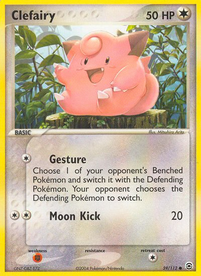 Clefairy (59/112) [EX: FireRed & LeafGreen] | Gear Gaming Bentonville