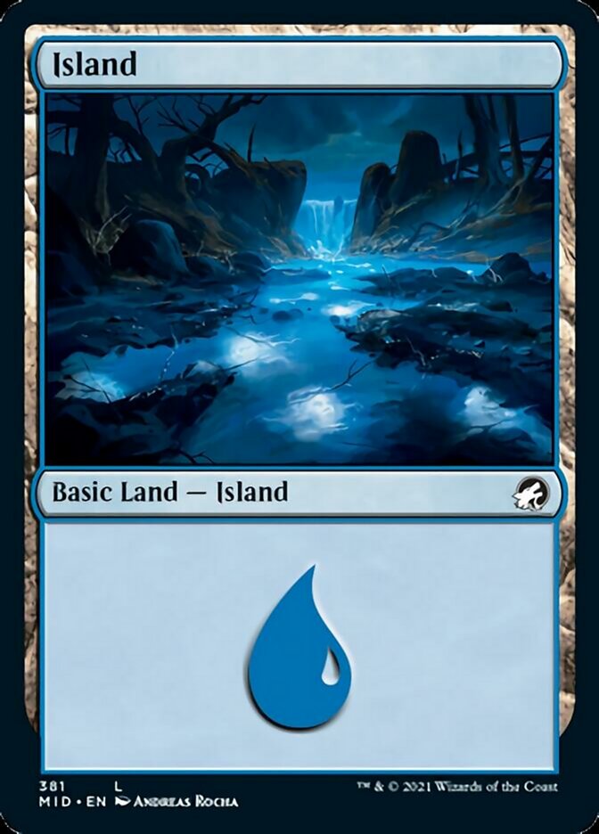 Island (381) [Innistrad: Midnight Hunt] | Gear Gaming Bentonville