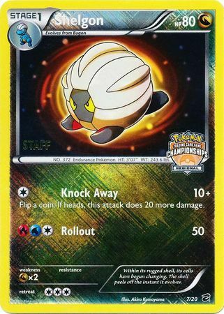 Shelgon (7/20) (Regional Championship Promo Staff) [Black & White: Dragon Vault] | Gear Gaming Bentonville