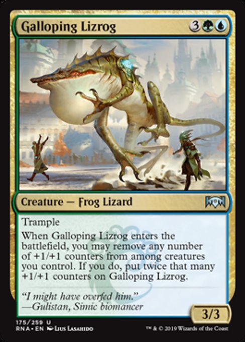 Galloping Lizrog [Ravnica Allegiance] | Gear Gaming Bentonville