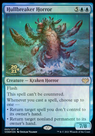 Hullbreaker Horror [Innistrad: Crimson Vow Prerelease Promos] | Gear Gaming Bentonville