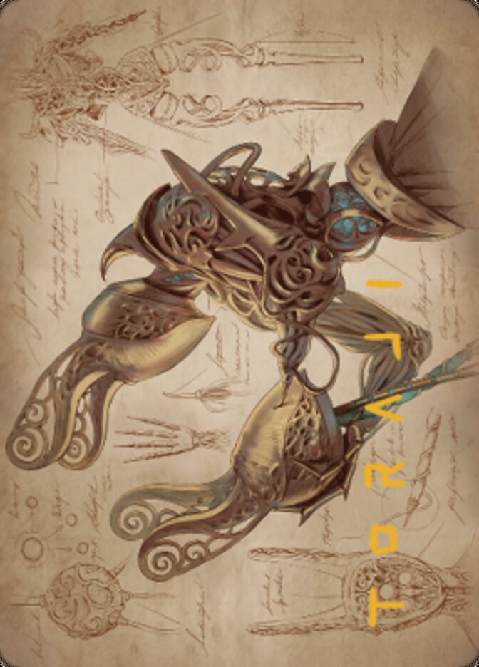 Self-Assembler Art Card (Gold-Stamped Signature) [The Brothers' War Art Series] | Gear Gaming Bentonville