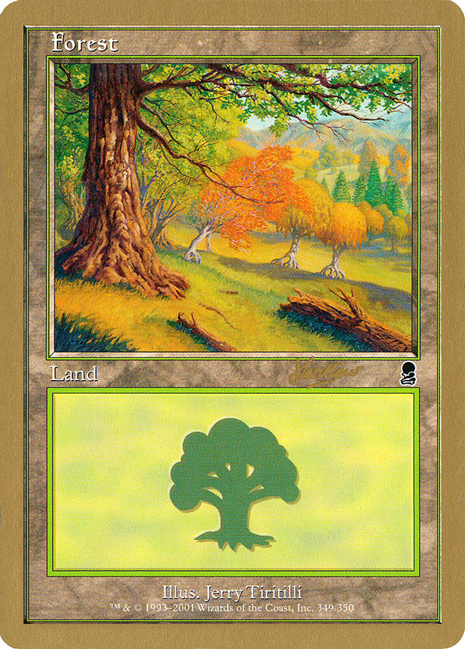 Forest (shh349) (Sim Han How) [World Championship Decks 2002] | Gear Gaming Bentonville