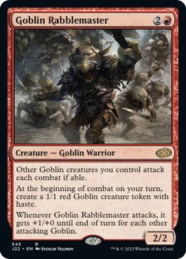 Goblin Rabblemaster [Jumpstart 2022] | Gear Gaming Bentonville