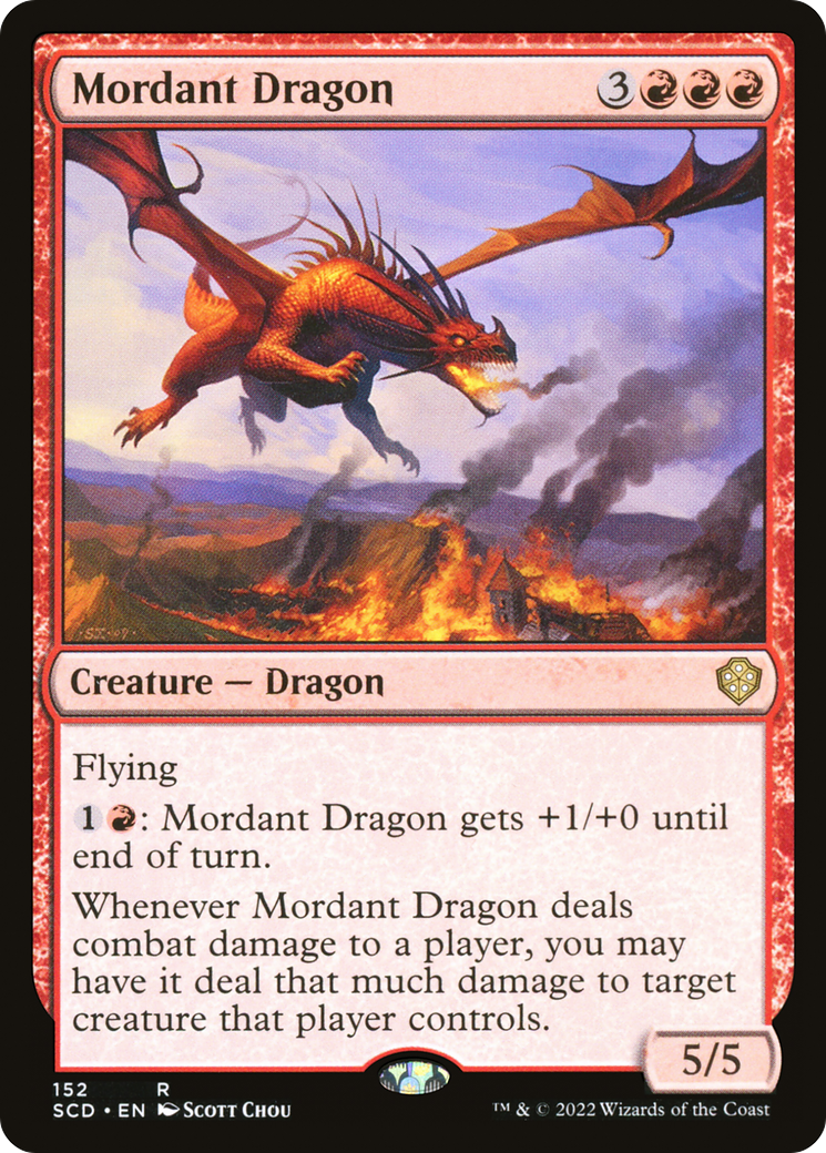 Mordant Dragon [Starter Commander Decks] | Gear Gaming Bentonville