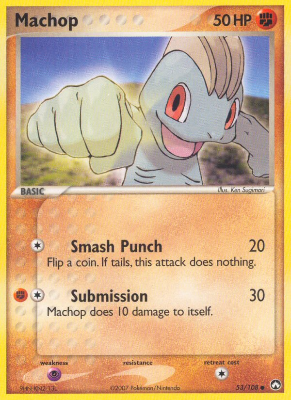 Machop (53/108) [EX: Power Keepers] | Gear Gaming Bentonville