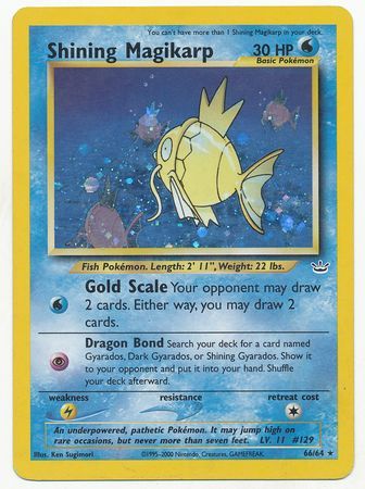 Shining Magikarp (66/64) [Neo Revelation Unlimited] | Gear Gaming Bentonville