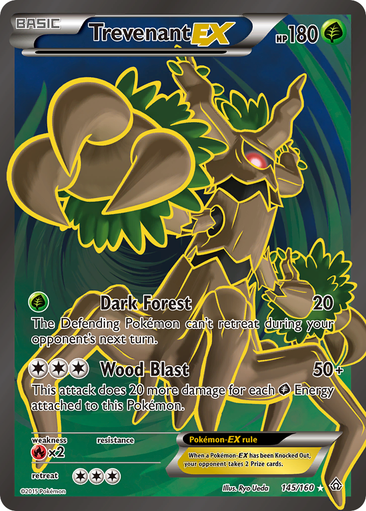 Trevenant EX (145/160) [XY: Primal Clash] | Gear Gaming Bentonville