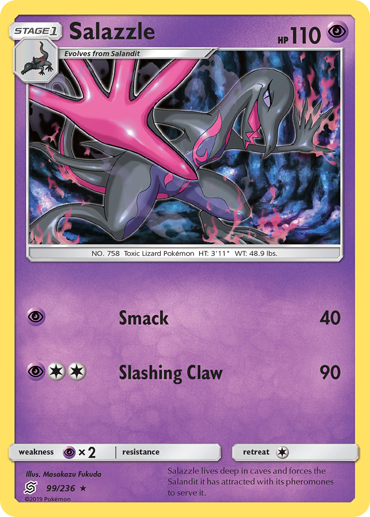 Salazzle (99/236) [Sun & Moon: Unified Minds] | Gear Gaming Bentonville